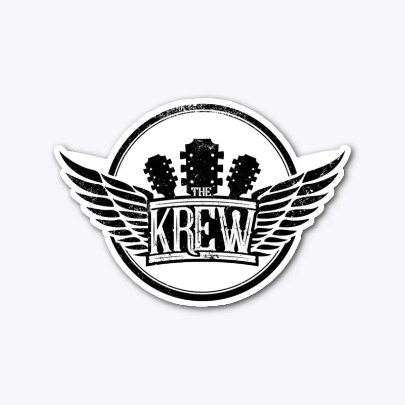 The Krew Black Logo